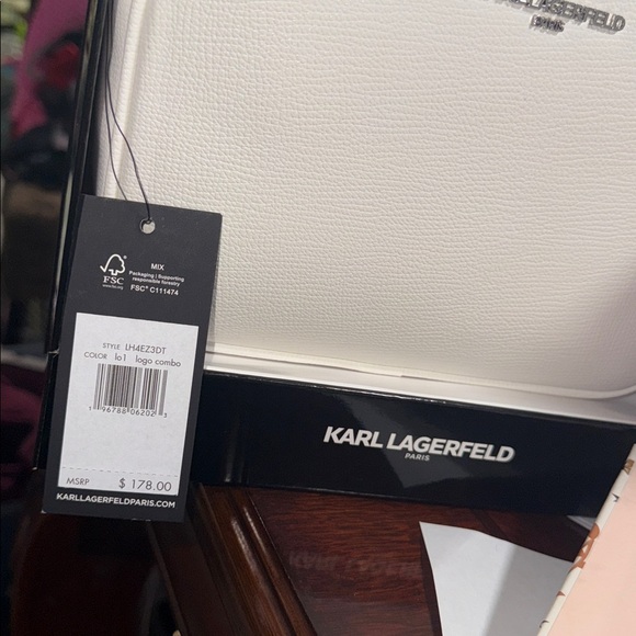 Karl Lagerfeld White Belt Bag - Picture 2 of 6
